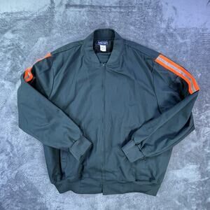 Reflective Stripe Military Green Bomber Jacket (2XL)